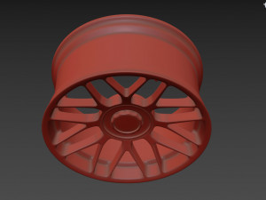 BBS RC wheel 3D Модель
