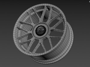 BBS RC wheel 3D Модель