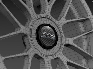 BBS RC wheel 3D Модель