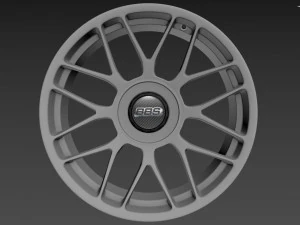 BBS RC wheel 3D Model