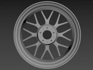 BBS RC wheel 3D Model