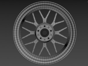 BBS RC wheel 3D Модель