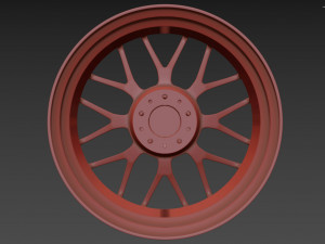 BBS RC wheel 3D Модель