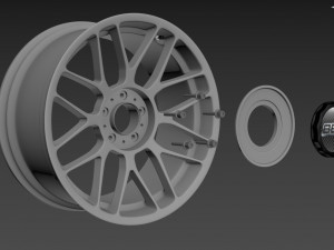 BBS RC wheel 3D Модель