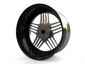 ALPINA Custom wheel 3D Model