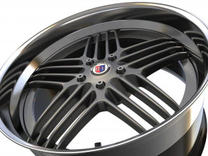 ALPINA Custom wheel 3D Model
