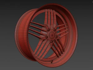 ALPINA Custom wheel 3D Model