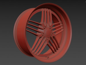ALPINA Custom wheel 3D Модель