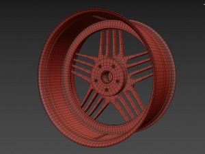 ALPINA Custom wheel 3D Модель