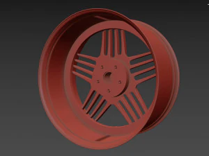 ALPINA Custom wheel 3D Model
