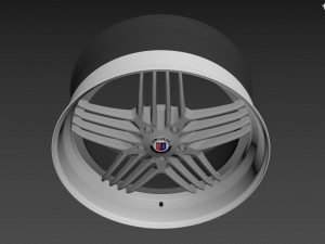 ALPINA Custom wheel 3D Модель