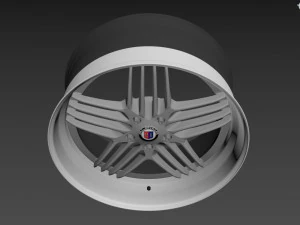ALPINA Custom wheel 3D Model