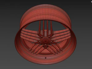 ALPINA Custom wheel 3D Model