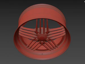 ALPINA Custom wheel 3D Model