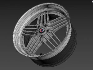 ALPINA Custom wheel 3D Model