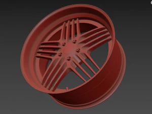 ALPINA Custom wheel 3D Model