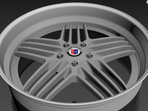 ALPINA Custom wheel 3D Model