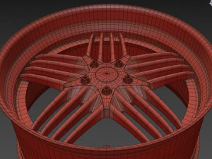 ALPINA Custom wheel 3D Model