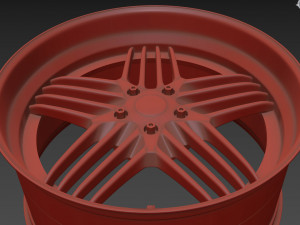 ALPINA Custom wheel 3D Модель