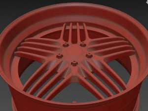 ALPINA Custom wheel 3D Model