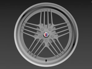 ALPINA Custom wheel 3D Model
