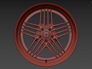 ALPINA Custom wheel 3D Модель