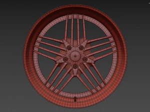 ALPINA Custom wheel 3D Model