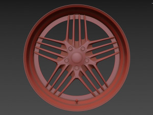 ALPINA Custom wheel 3D Модель