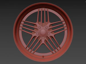 ALPINA Custom wheel 3D Model