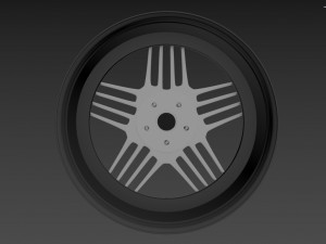 ALPINA Custom wheel 3D Модель