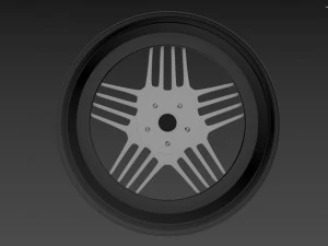 ALPINA Custom wheel 3D Model