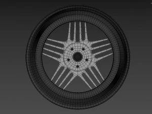 ALPINA Custom wheel 3D Model