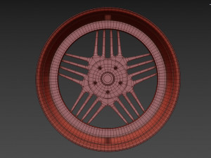 ALPINA Custom wheel 3D Модель