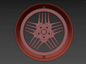 ALPINA Custom wheel 3D Model