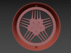 ALPINA Custom wheel 3D Model