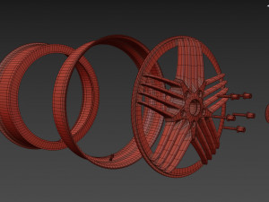 ALPINA Custom wheel 3D Модель