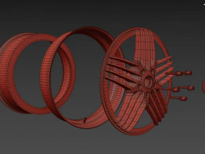 ALPINA Custom wheel 3D Model
