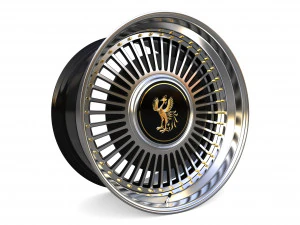 Roda personalizada Toyota Century Modelo 3D