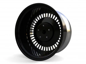 Toyota Century custom wheel 3D Model