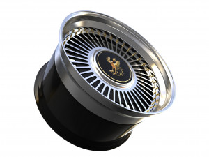 Toyota Century custom wheel 3D 모델
