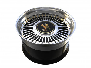 Toyota Century custom wheel 3D 모델