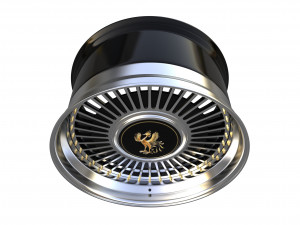 Toyota Century custom wheel 3D 모델