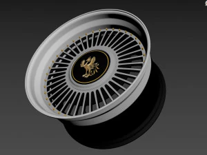 Toyota Century custom wheel 3D Model