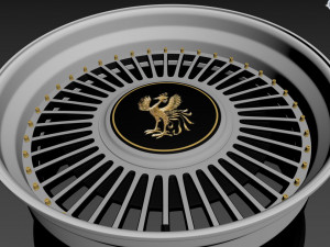 Toyota Century custom wheel 3D 모델