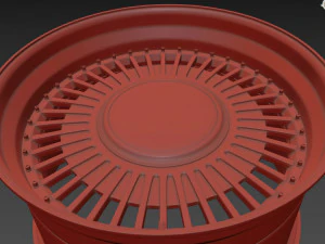Toyota Century custom wheel 3D Model
