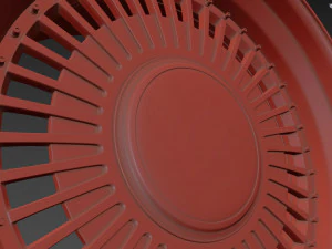 Toyota Century custom wheel 3D Model