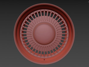 Toyota Century custom wheel 3D 모델