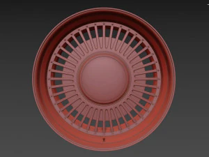Toyota Century custom wheel 3D Model