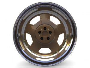 Mercedes-Benz Monoblock Custom Wheel Modelo 3D