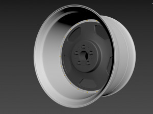 Mercedes-Benz Monoblock Custom Wheel Modelo 3D